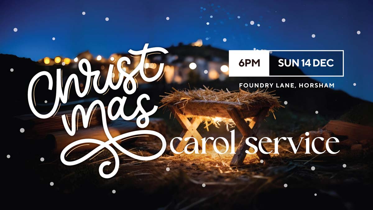 Christmas Carol Service - Sunday 14 December, 6pm at Kingdom Faith Church