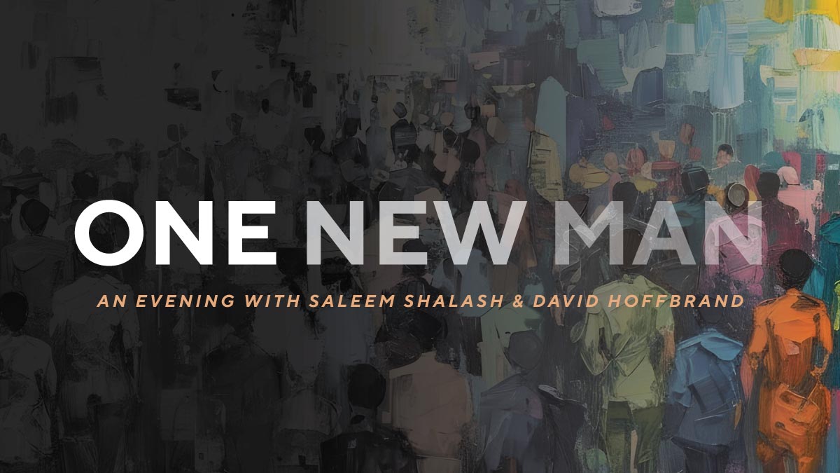 One New Man - An Evening with Saleem Shalash and David Hoffbrand